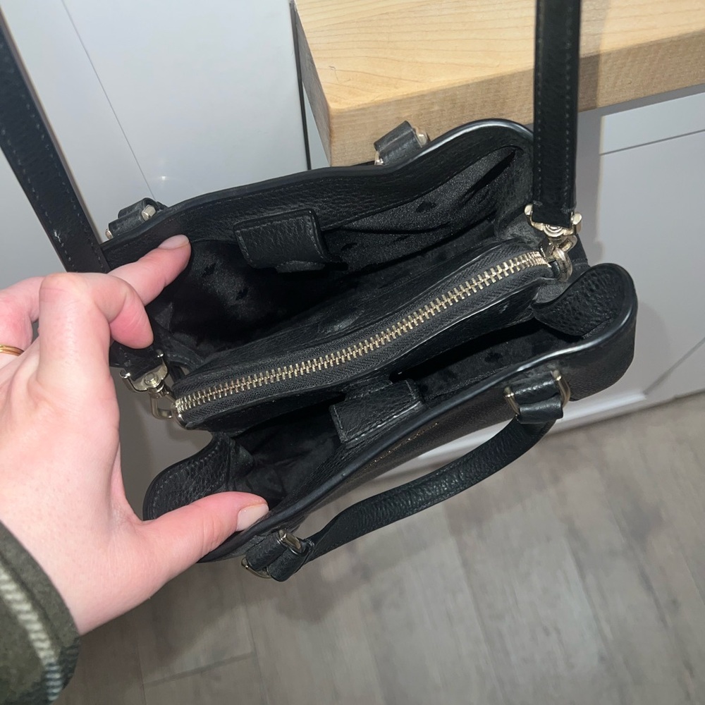Kate Spade Black Leather Crossbody - Picture 3 of 3